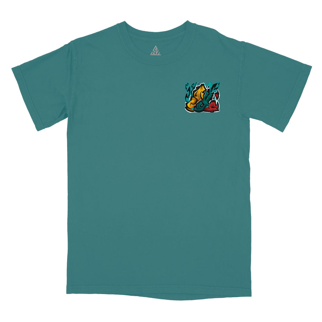 Weight of One Heavyweight Tee - Blue Spruce