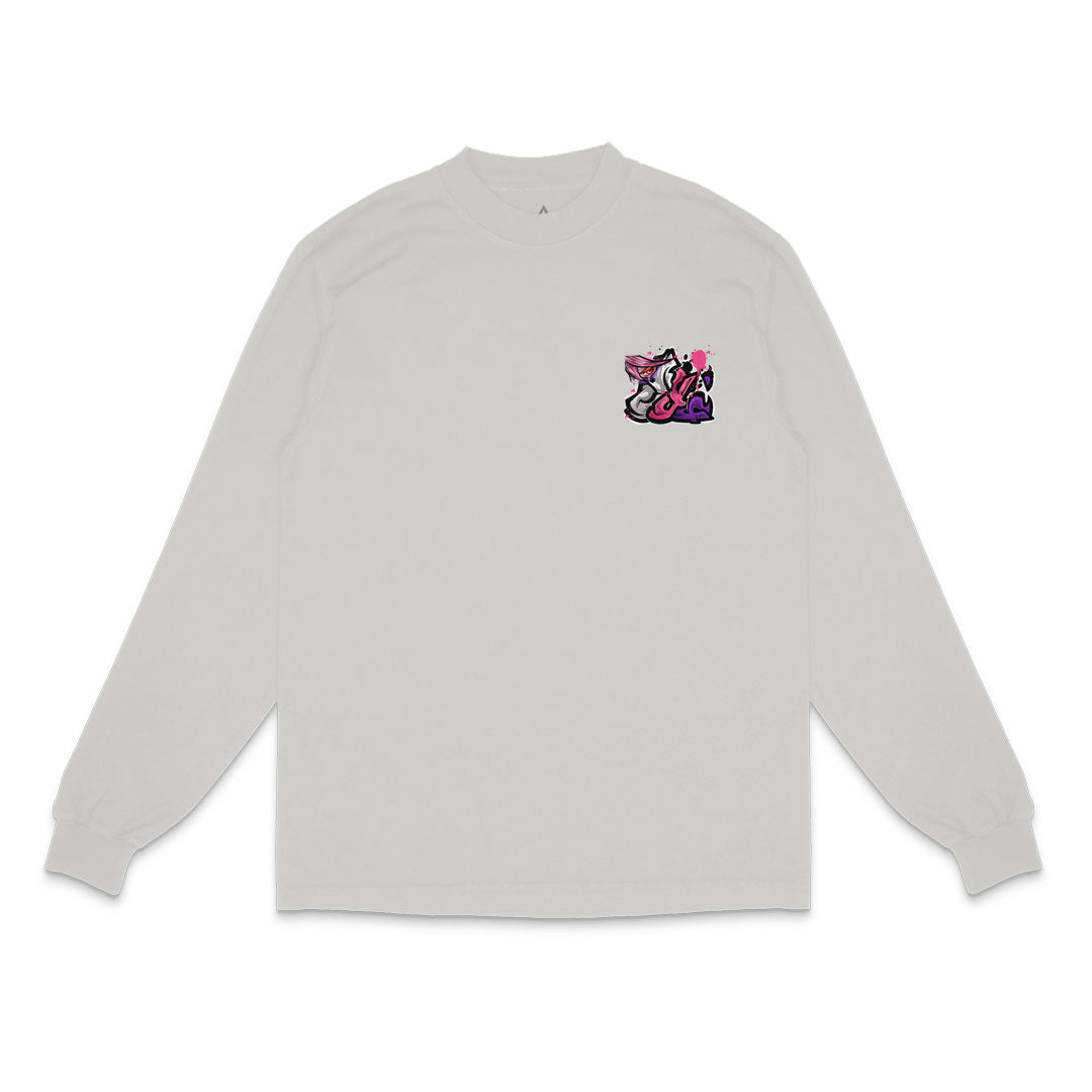 Silk Cyclone Long Sleeve - Cement