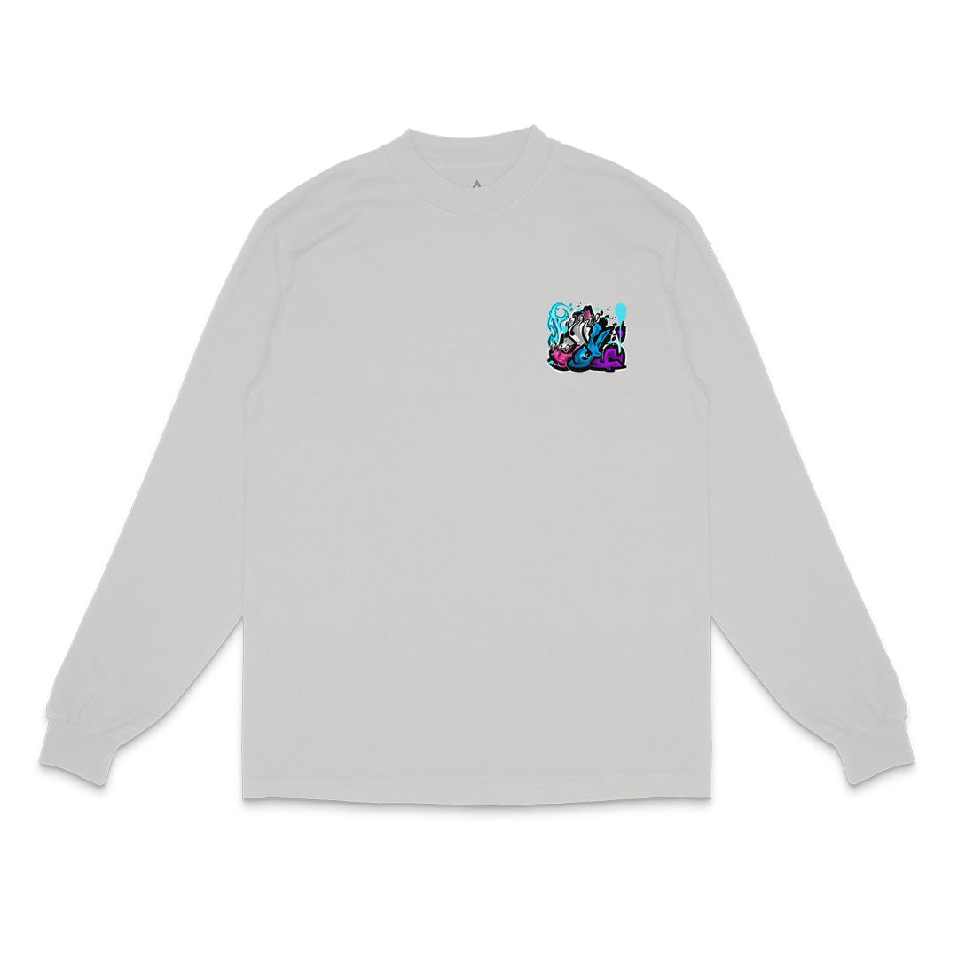Burn Notice Long Sleeve - Cement