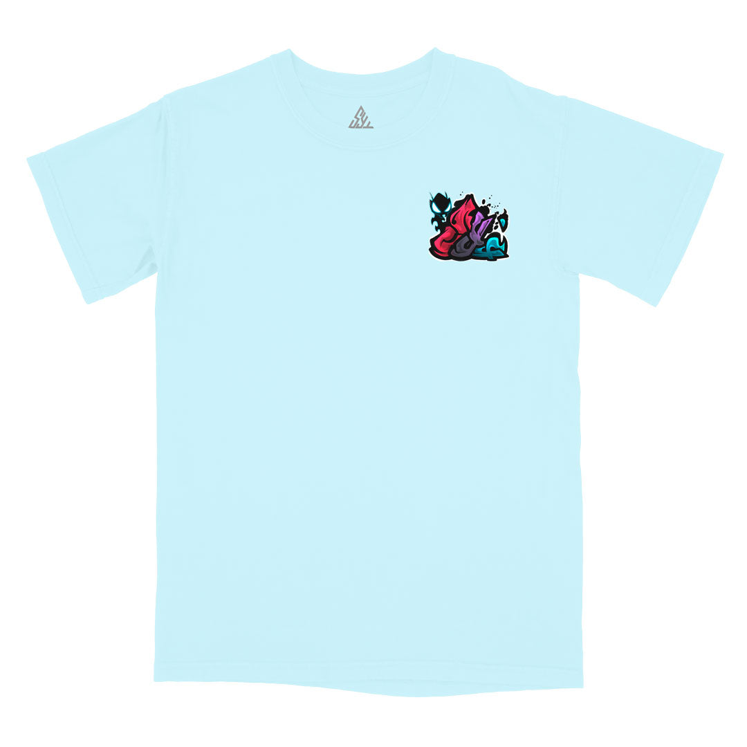 Kings Clash Heavyweight Tee - Chambray