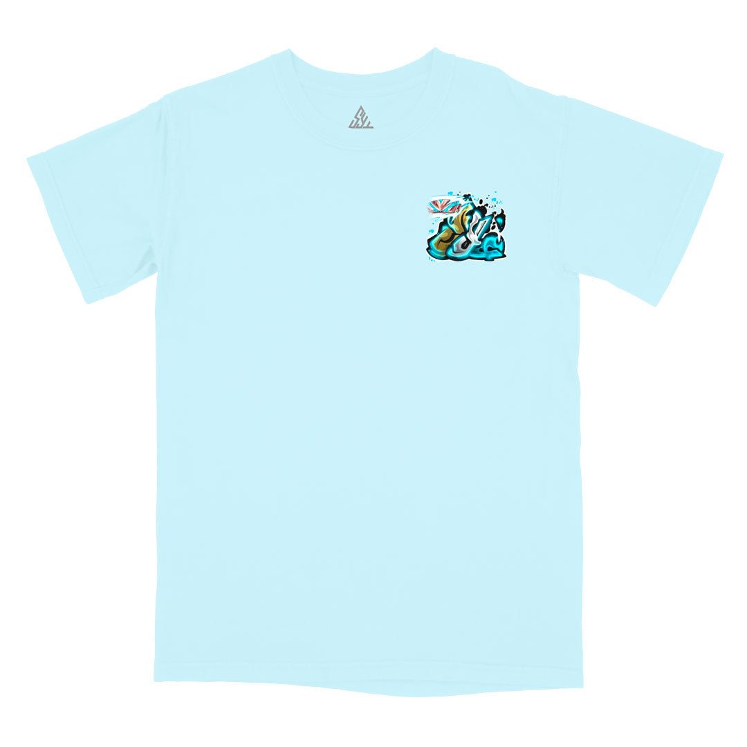 Galactic Ascension Heavyweight Tee - Chambray