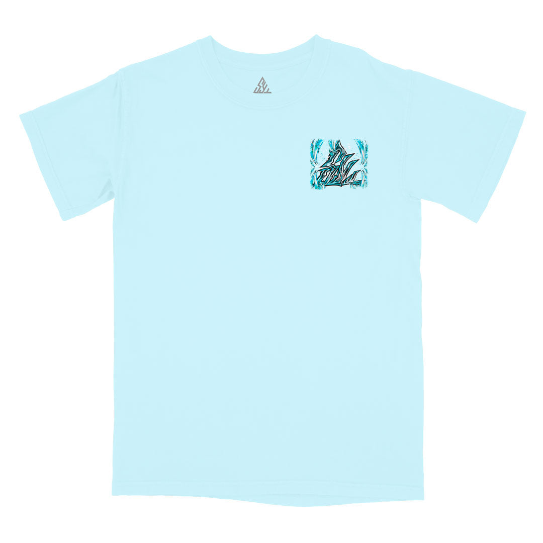Untamed Blade Heavyweight Tee - Chambray