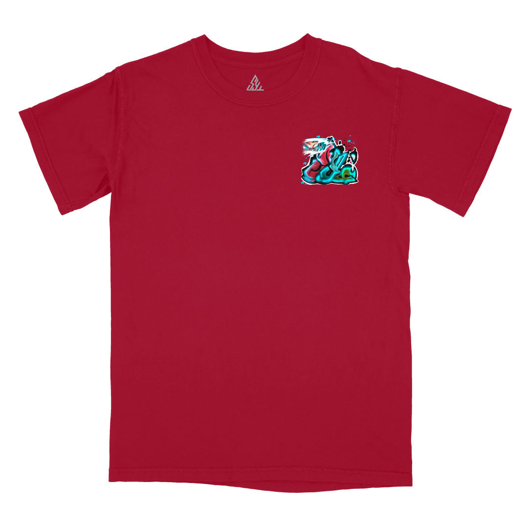 Blade of Hope Heavyweight Tee - Chili Pepper