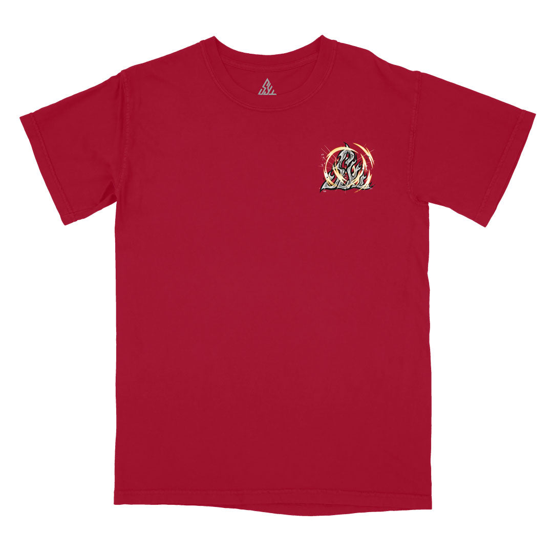 Explosion Heavyweight Tee - Chili Pepper