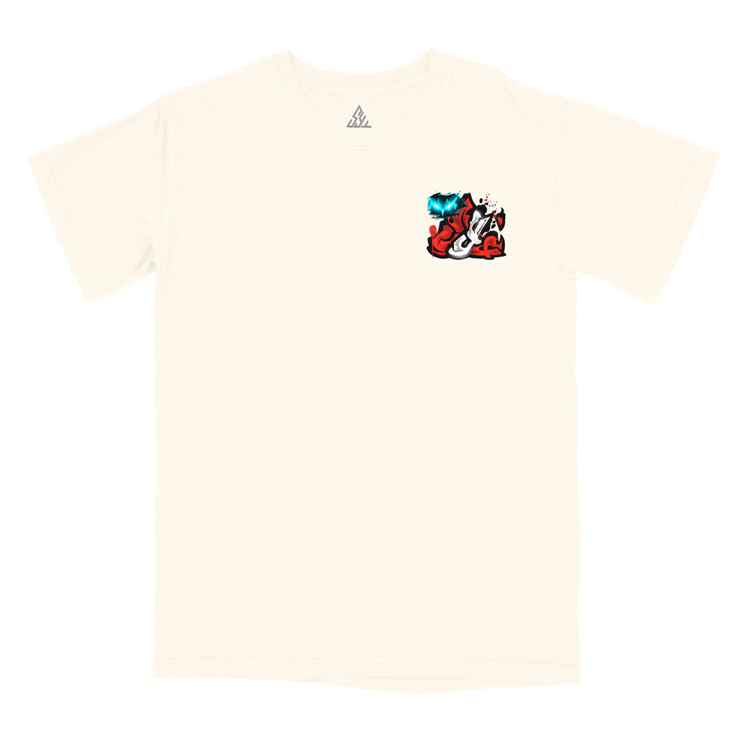 Blood Knight Heavyweight Tee - Ivory