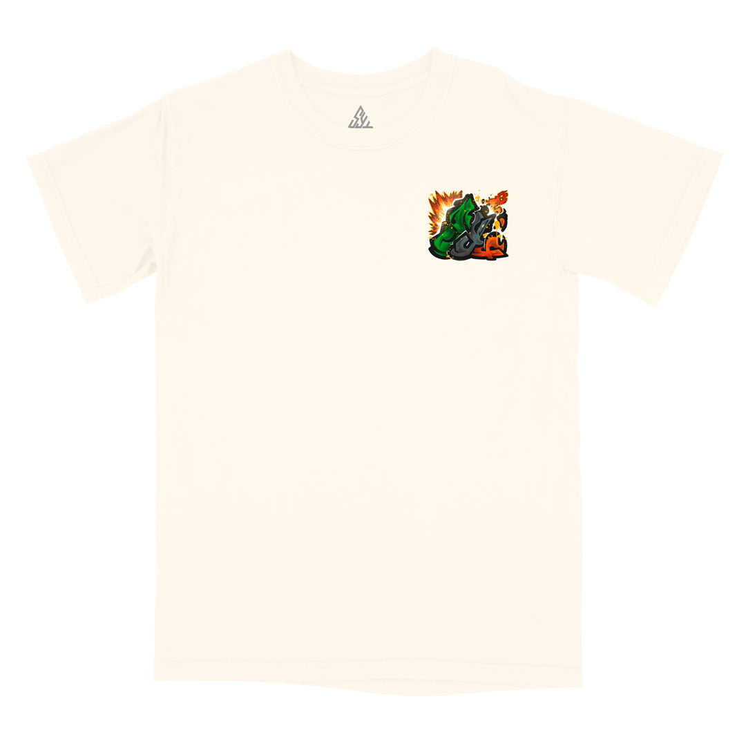 Ground Zero Heavyweight Tee - Ivory