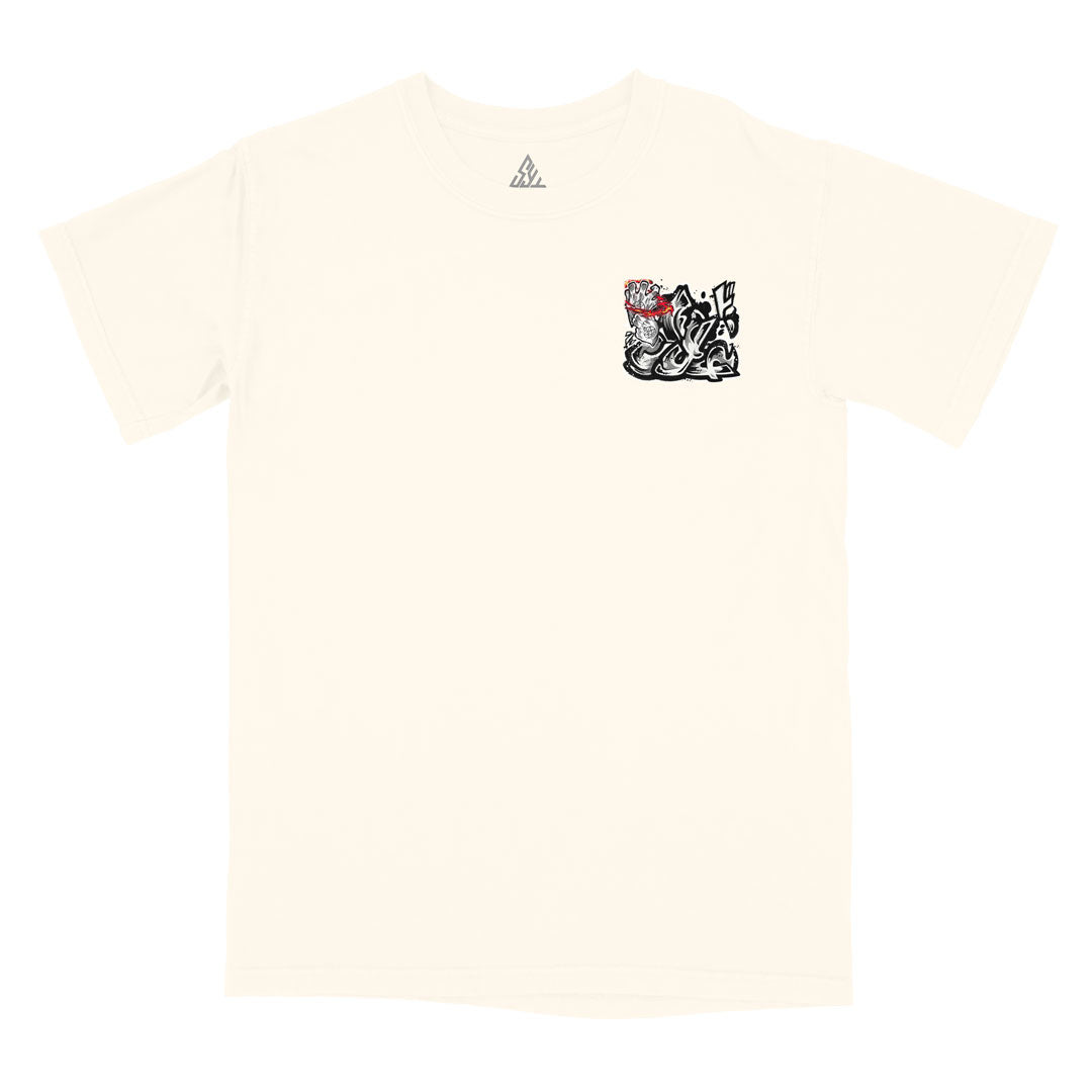 Infernal Judgement Heavyweight Tee - Ivory