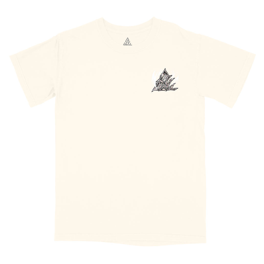 Cursed Speech Heavyweight Tee - Ivory