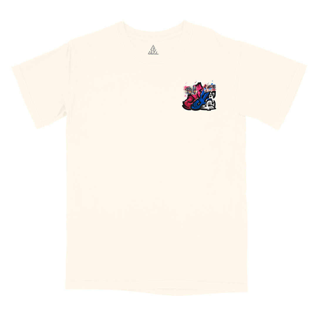 Abyss Clash Heavyweight Tee - Ivory