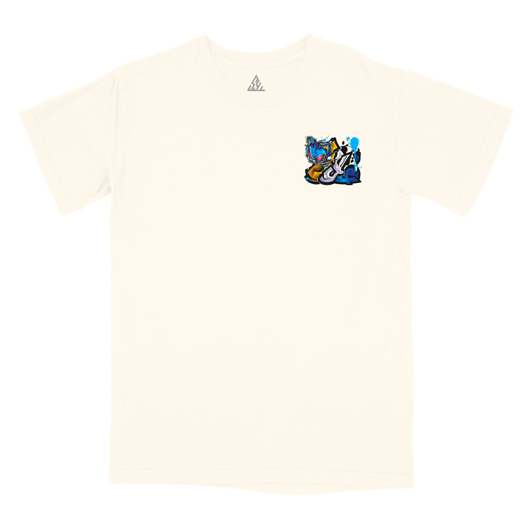 Metal Overdrive Heavyweight Tee - Ivory