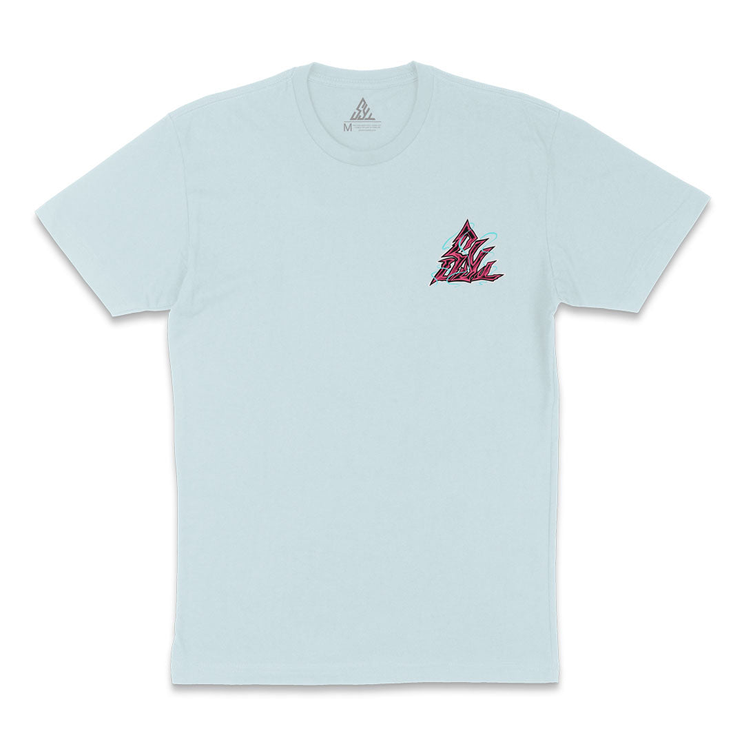 Threaded Tempest Heavyweight Tee - Light Blue