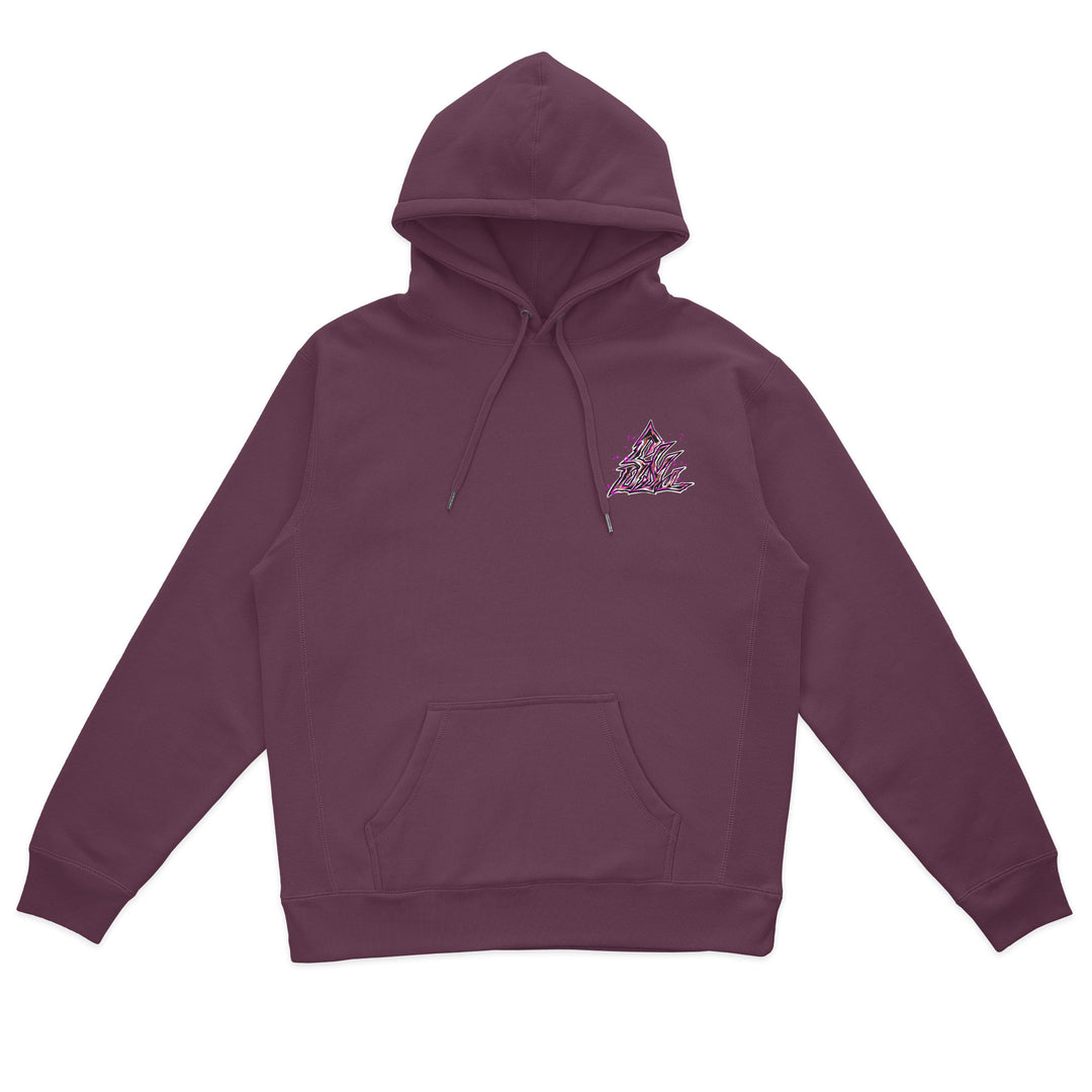 Marked Maverick Heavyweight Hoodie - Maroon