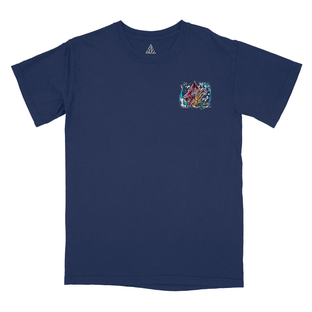Dead Calm Heavyweight Tee - Midnight