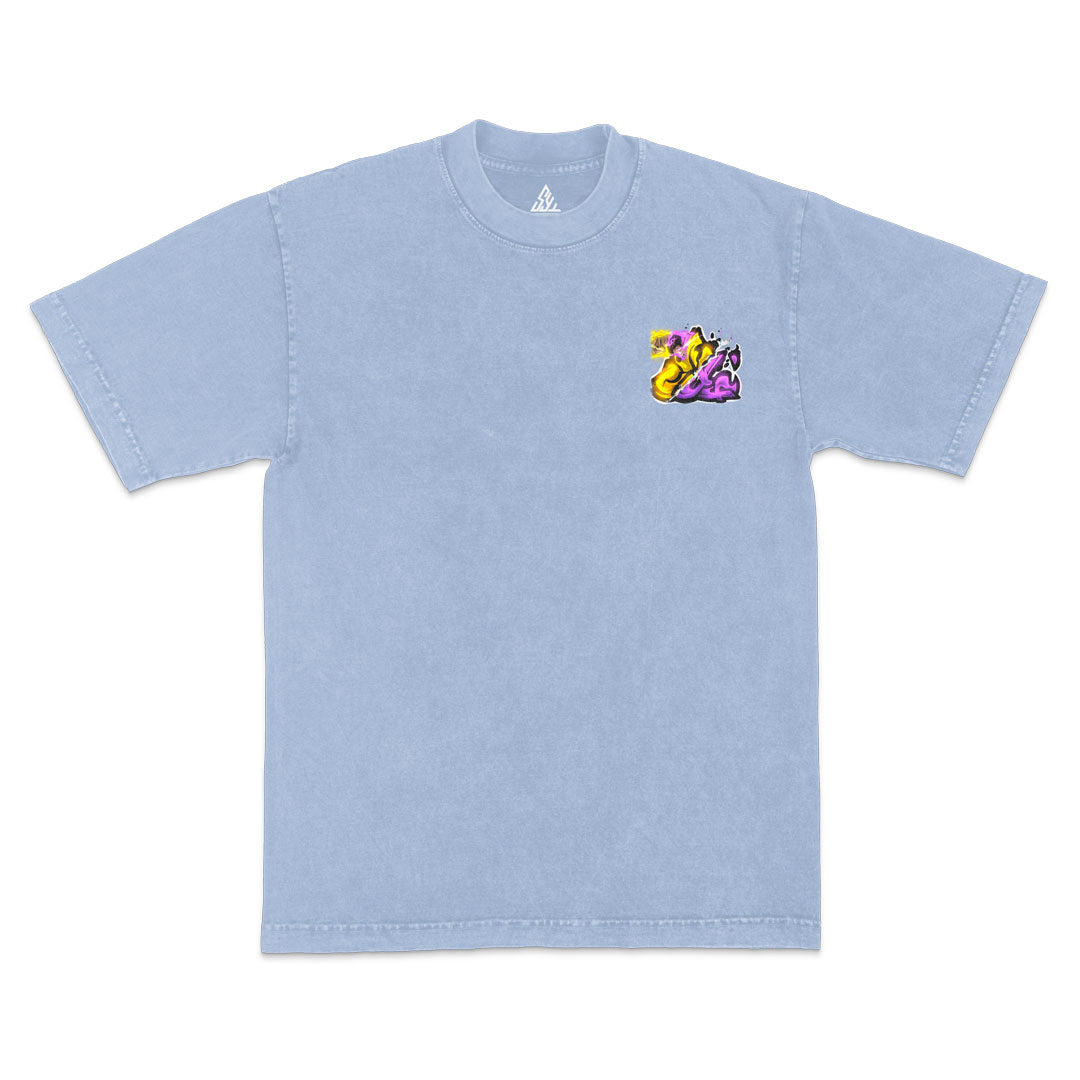 Golden Link Heavyweight Mineral Wash Tee - Arctic