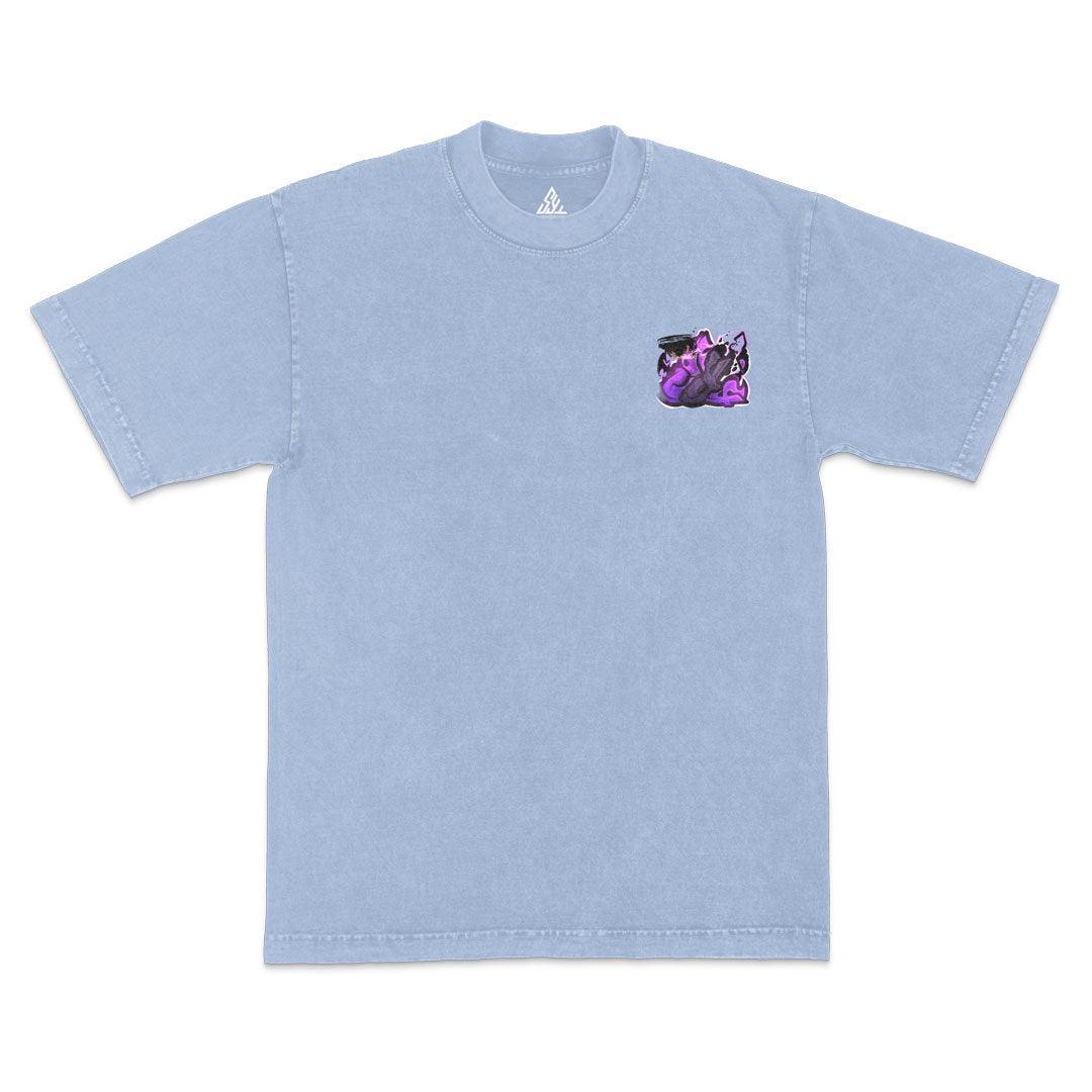 All Rise Heavyweight Mineral Wash Tee - Arctic