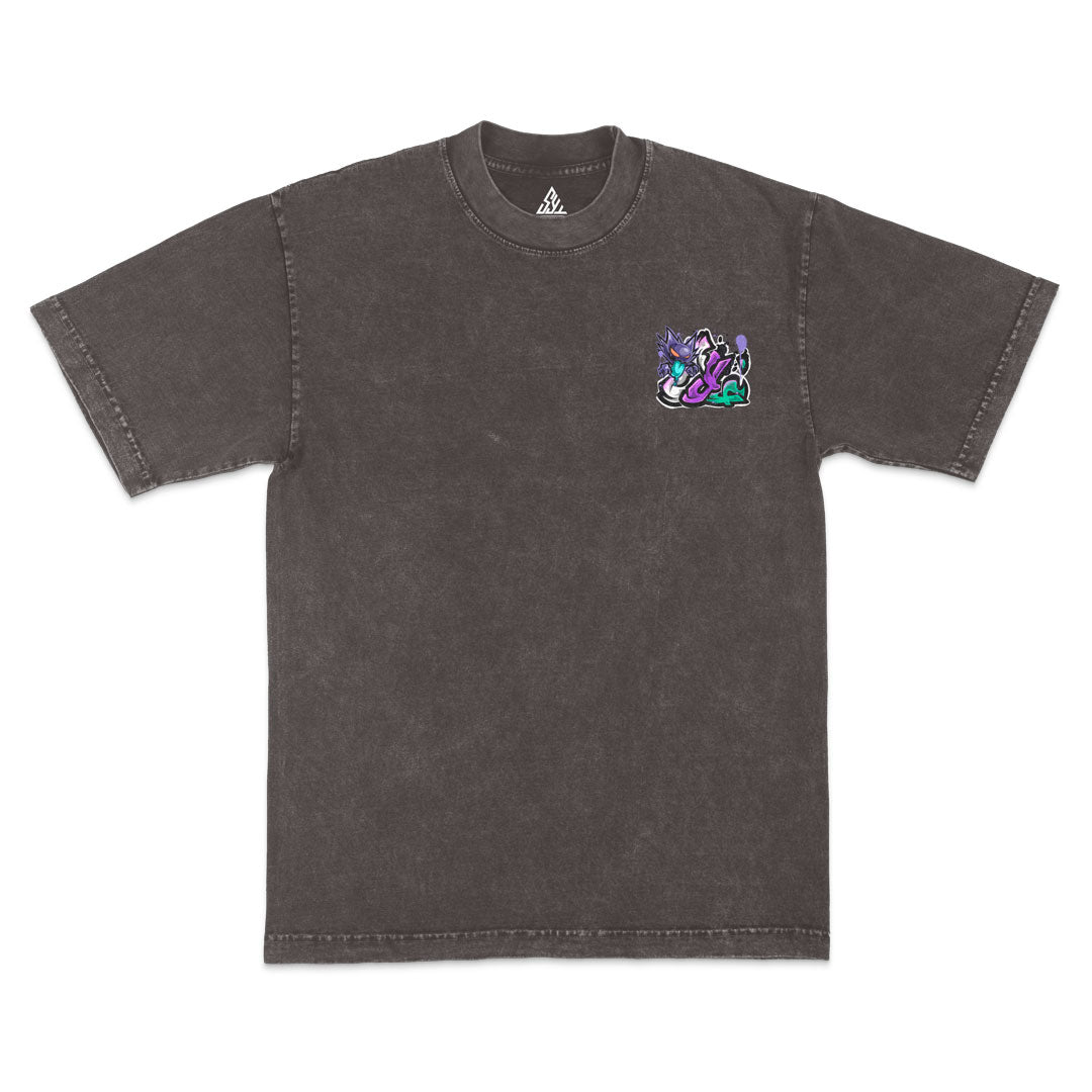 Haunted Origins Heavyweight Mineral Wash Tee - Cocoa