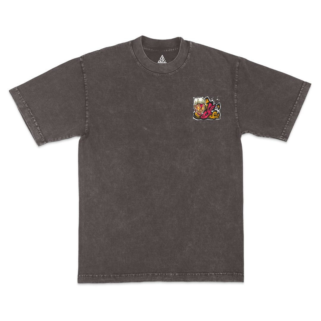 Heavyweight Mineral Wash Tee - Cocoa