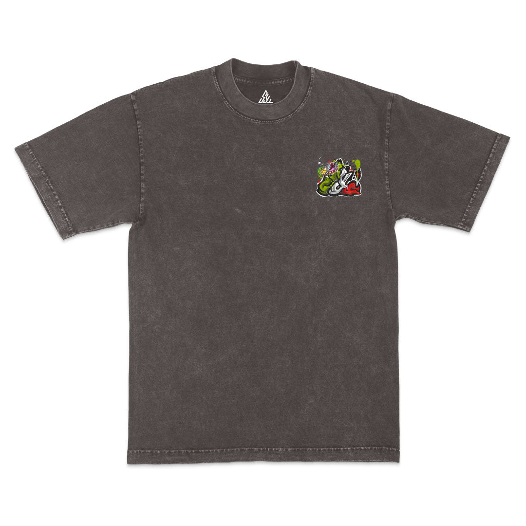 Sound & Sickle Mineral Wash Tee - Cocoa