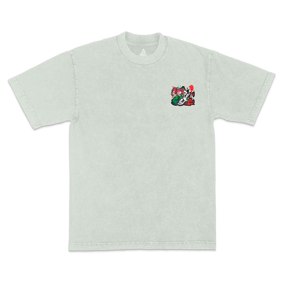 Master Guardian Mineral Wash Tee - Limestone