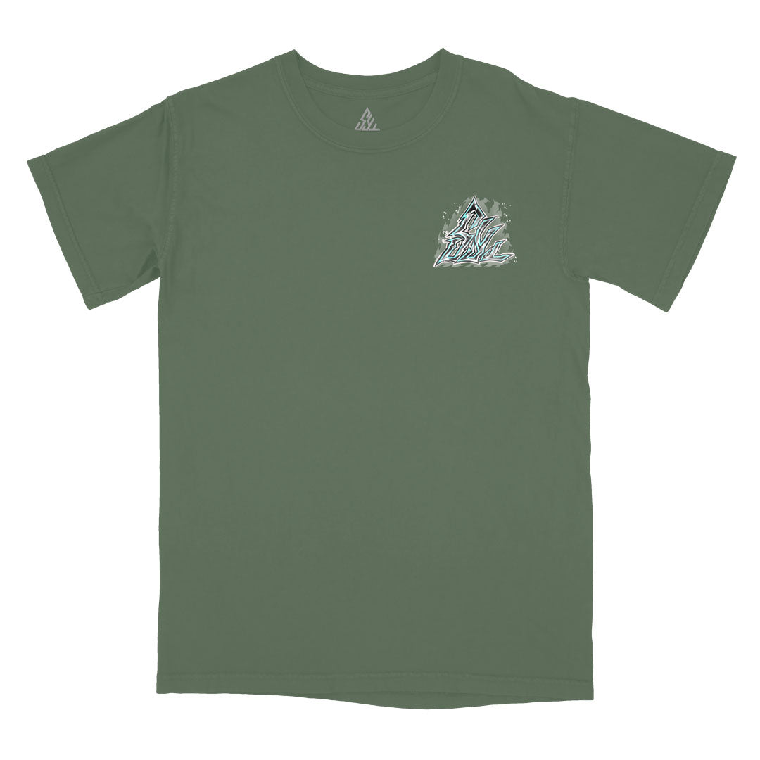 Ruler's Blessing Heavyweight Tee - Moss