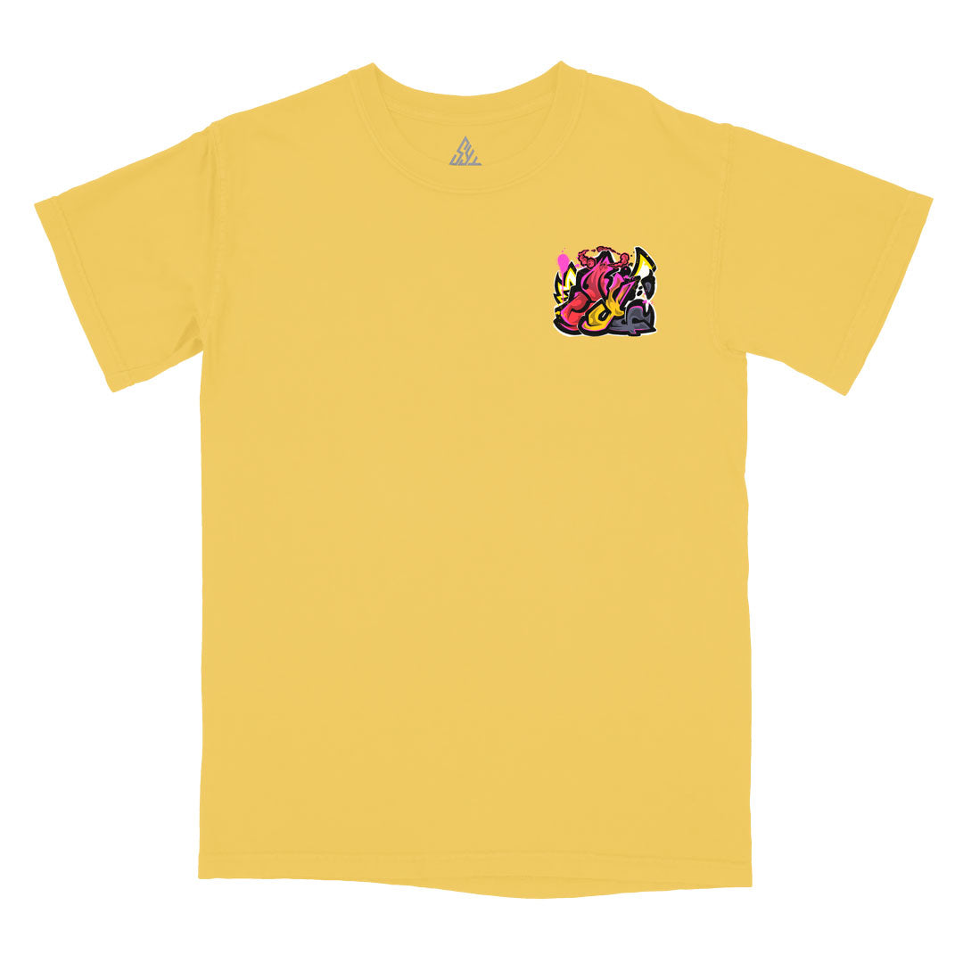 Champion's Charge Heavyweight Tee - Mustard