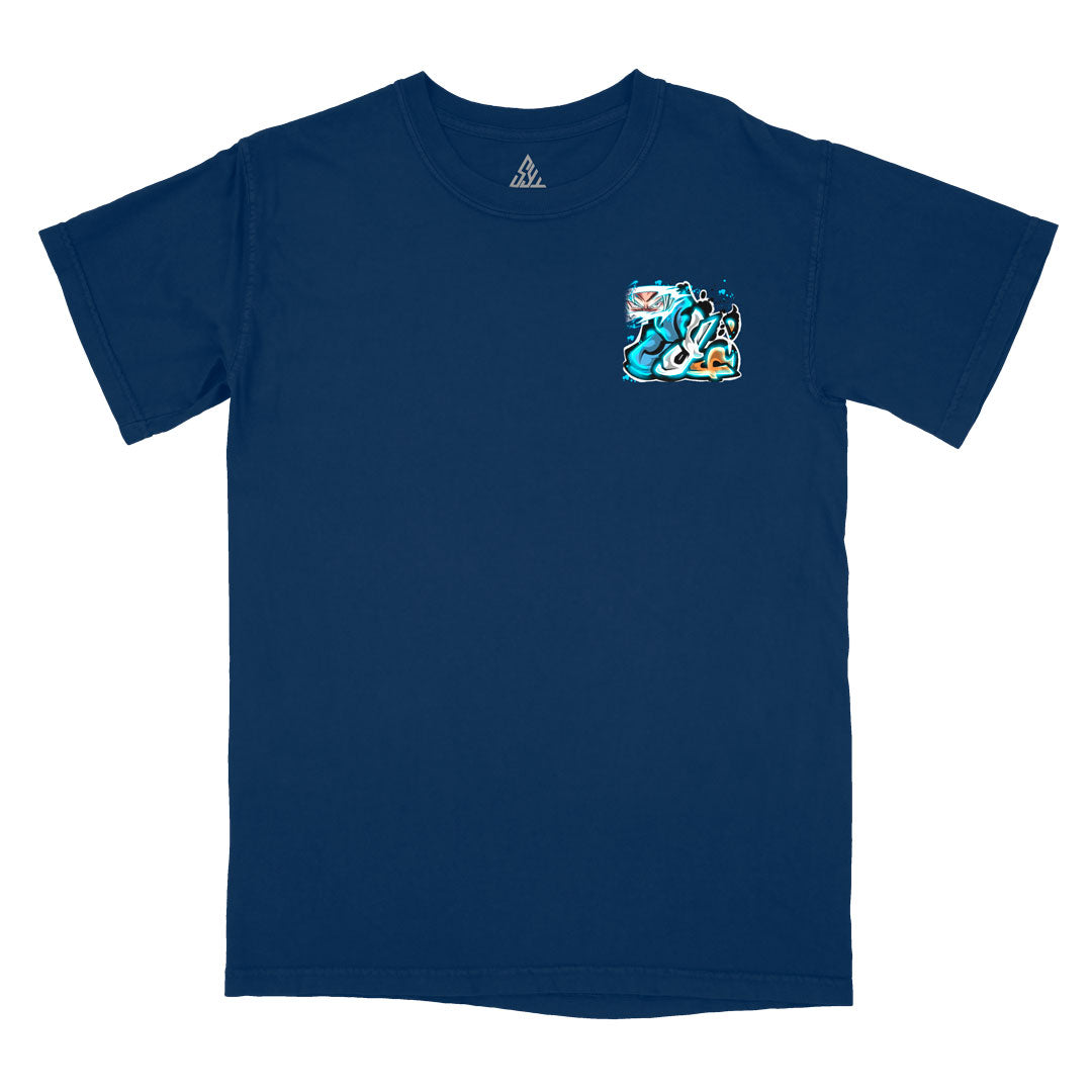 Limitless Instinct Heavyweight Tee - Navy