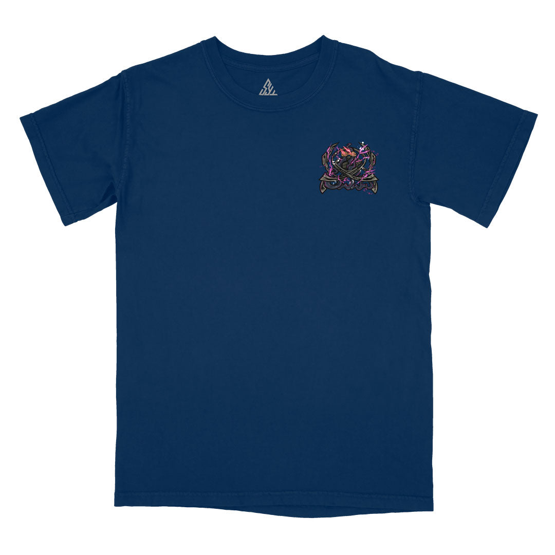 Erasure Heavyweight Tee - Navy
