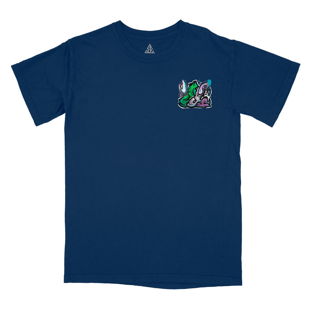 Genesis Clash Heavyweight Tee - Navy