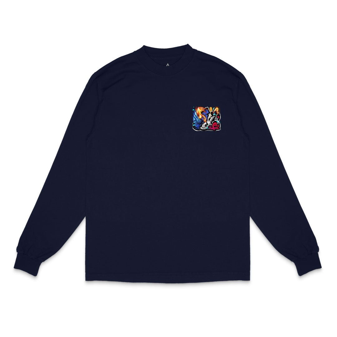 Duality Long Sleeve - Navy