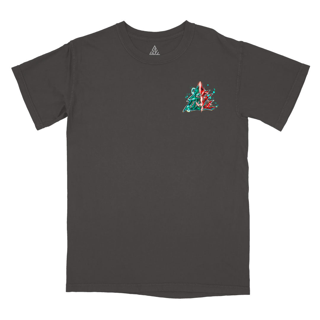 Hybrid Hero Heavyweight Tee - Pepper
