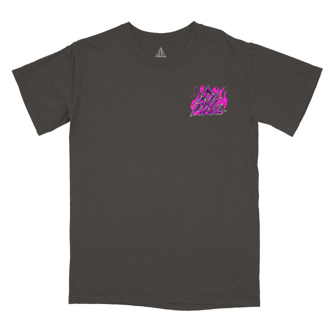Black Dragon Prodigy Heavyweight Tee - Pepper