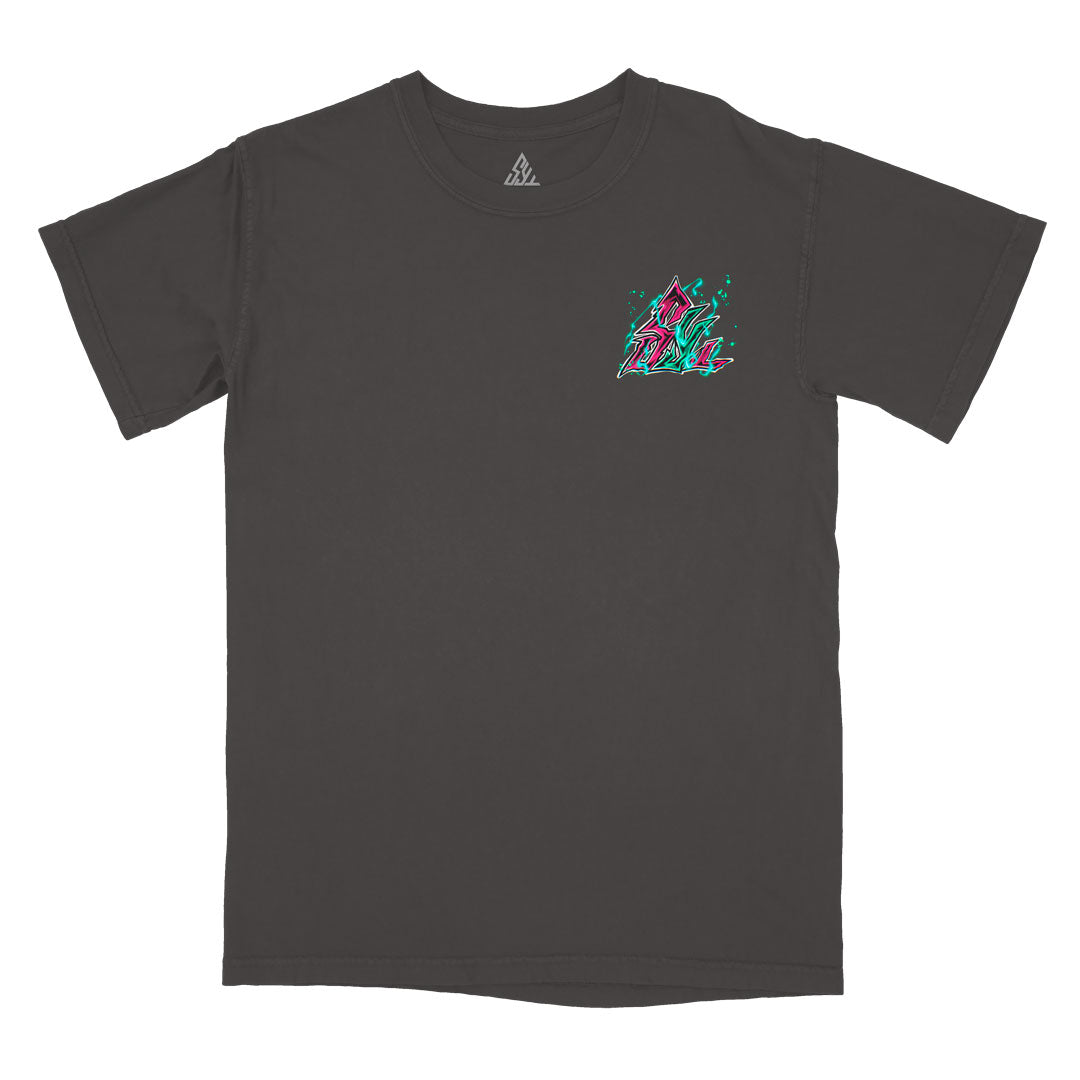 Rose Requiem Heavyweight Tee - Pepper