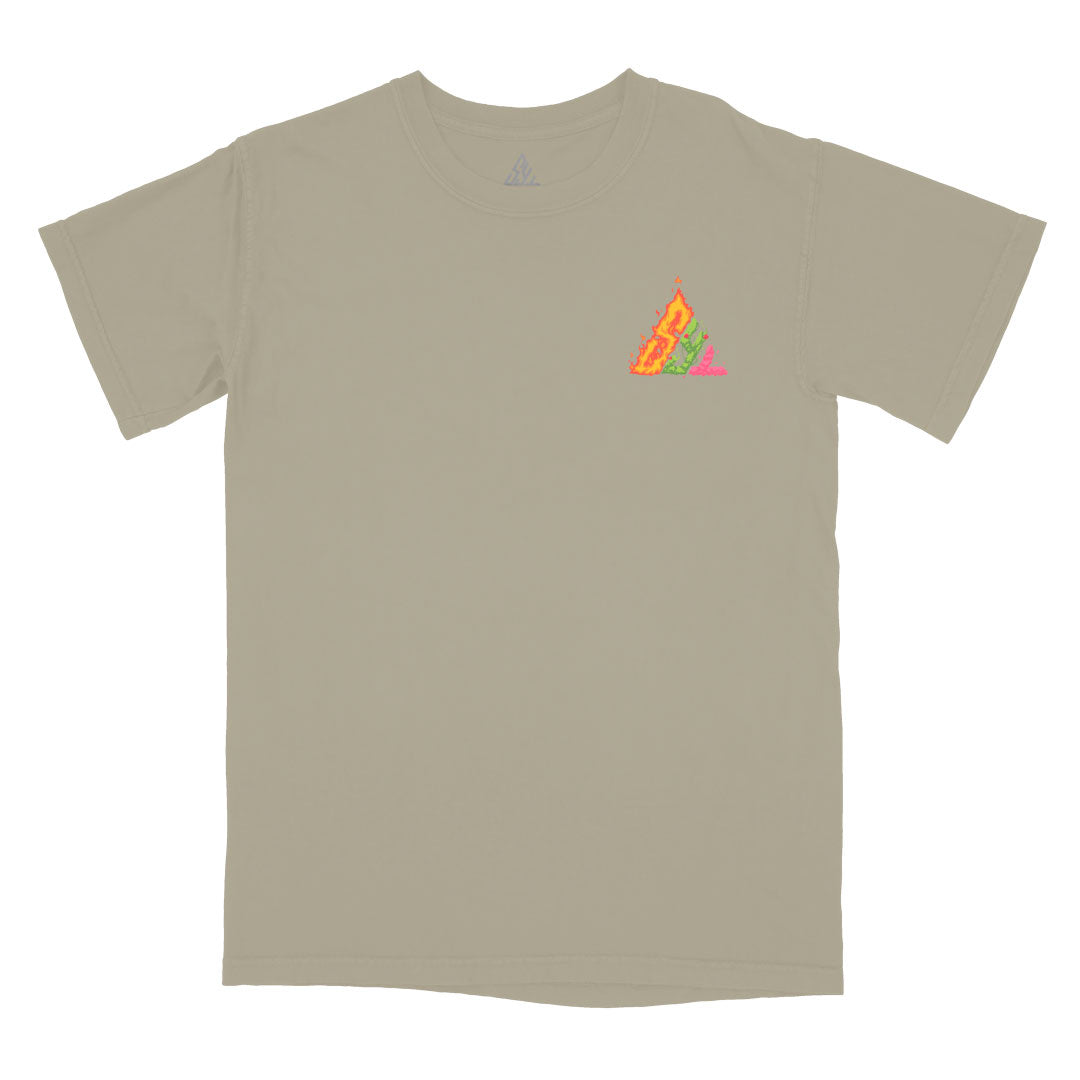 Vermillion Family Heavyweight Tee - Sandstone