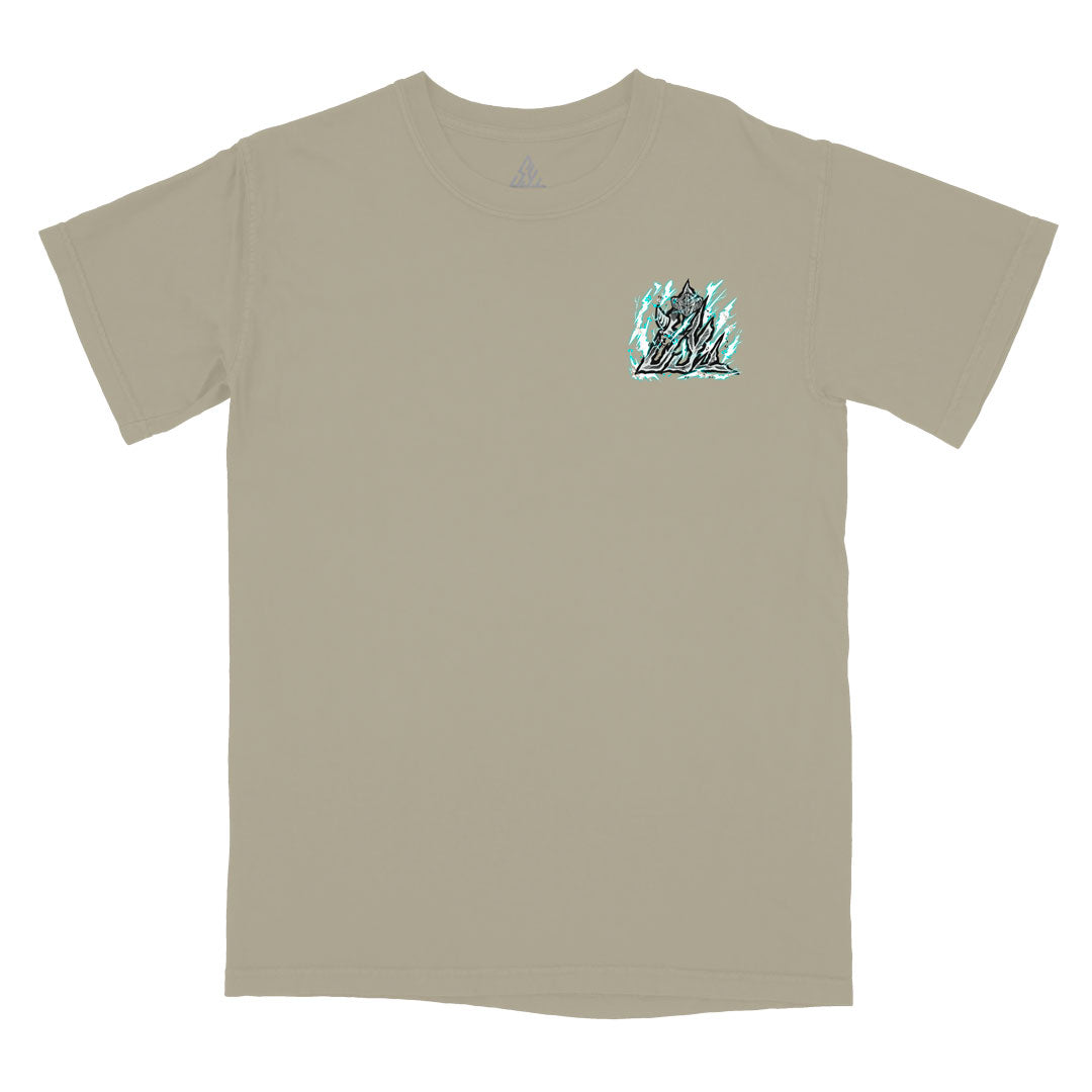 Full Cowl - 100% Heavyweight Tee - Sandstone