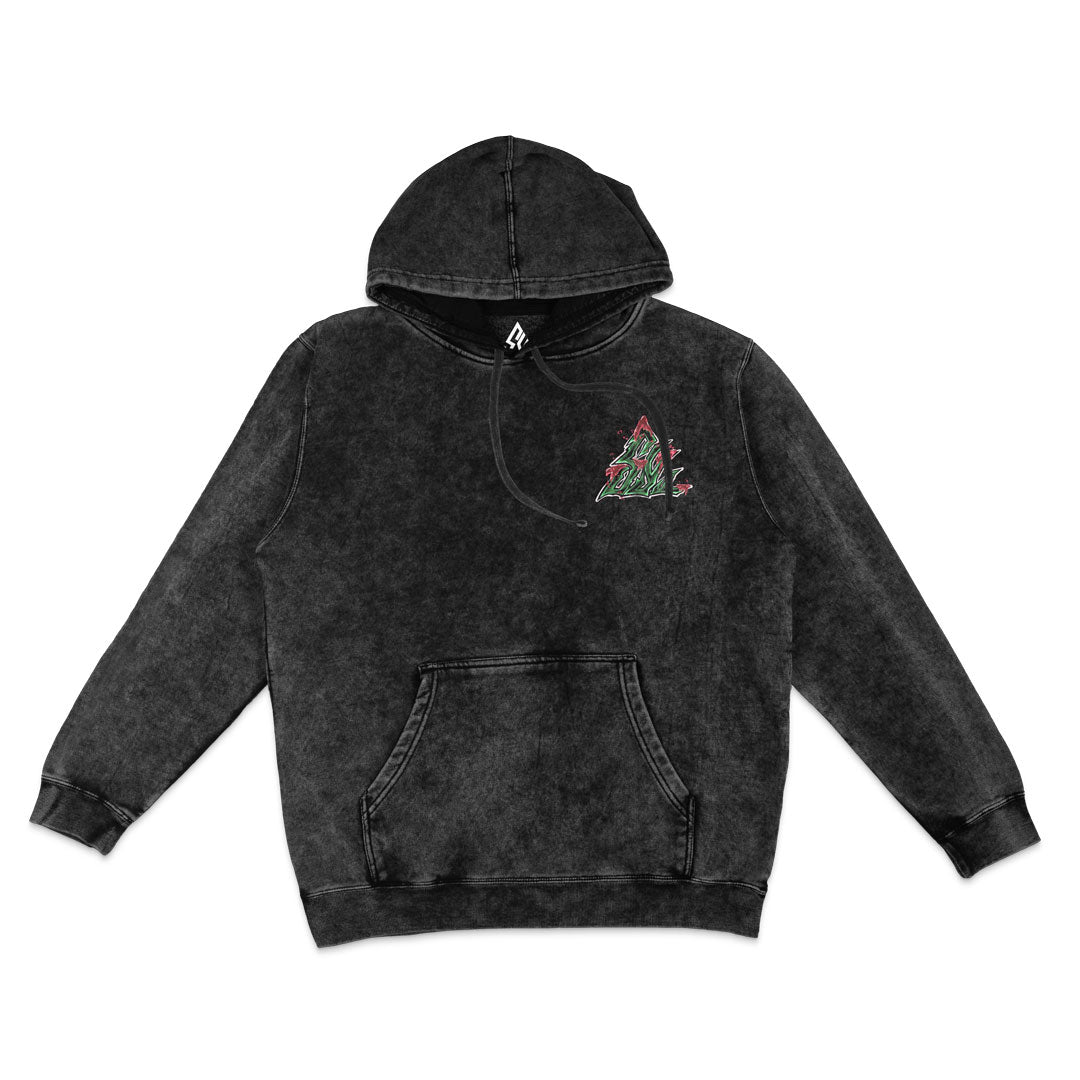 Noble Comrade Mineral Wash Hoodie - Black