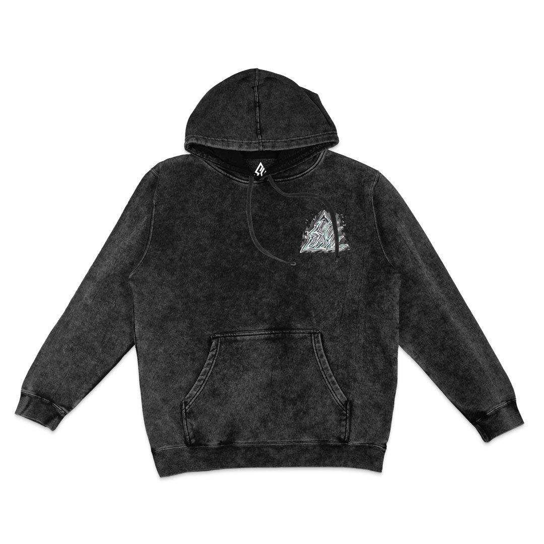 Ruler's Blessing Mineral Wash Hoodie - Black