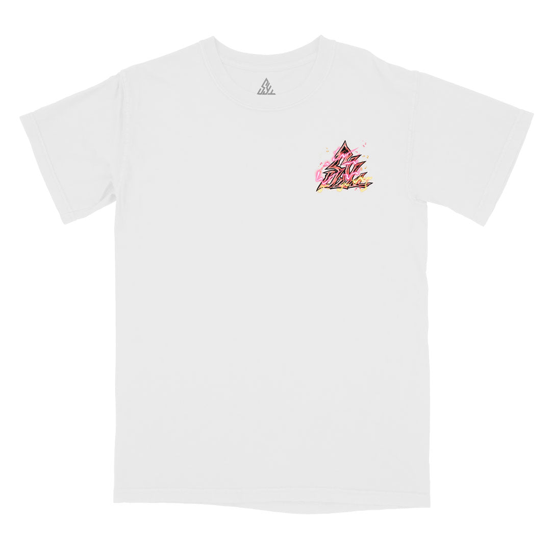 Blood Aura Heavyweight Tee - White