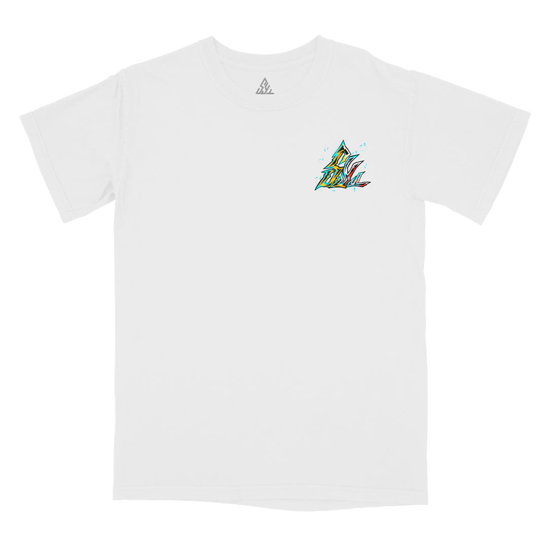 Flashpoint Fury Heavyweight Tee - White