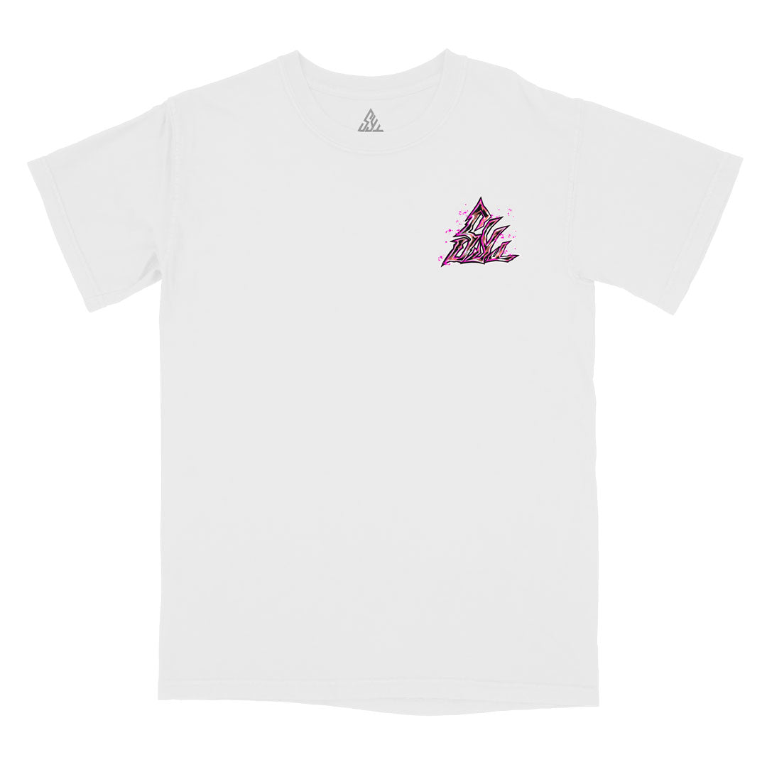 Marked Maverick Heavyweight Tee - White