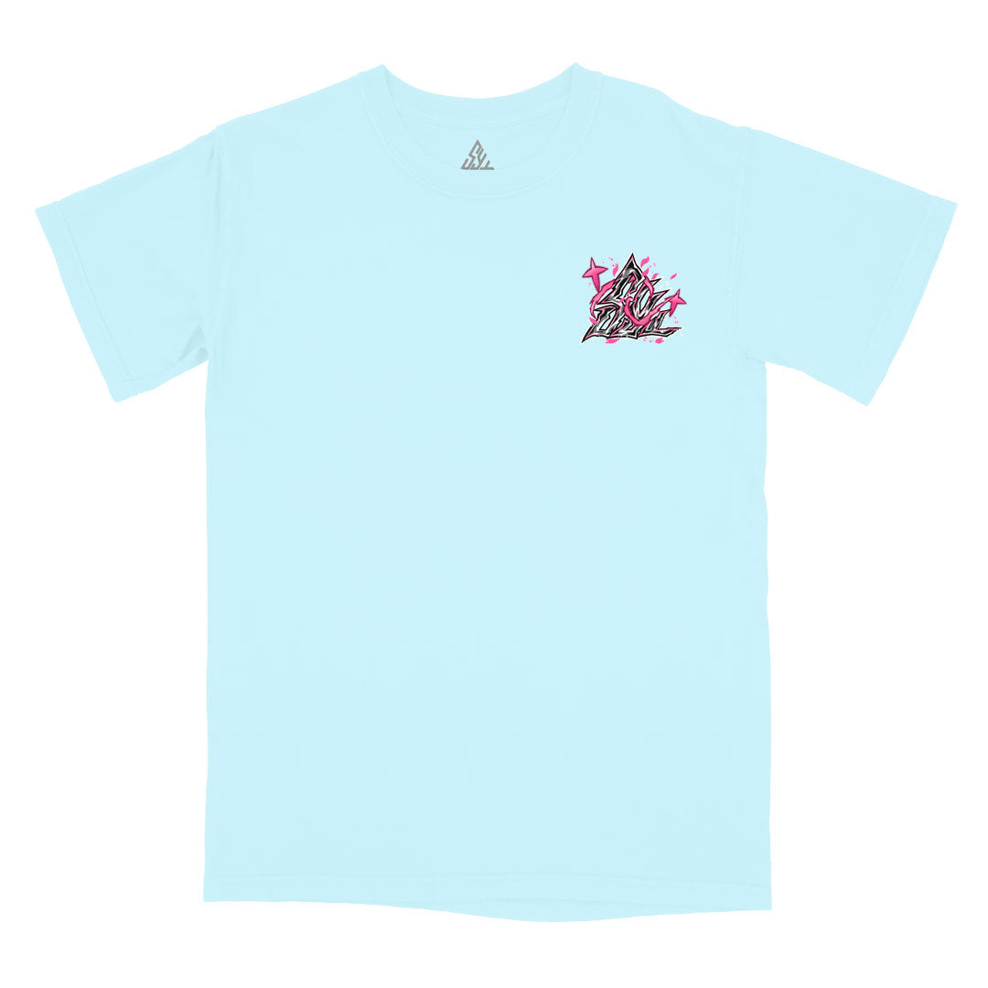 Senbonzakura Heavyweight Tee - Chambray