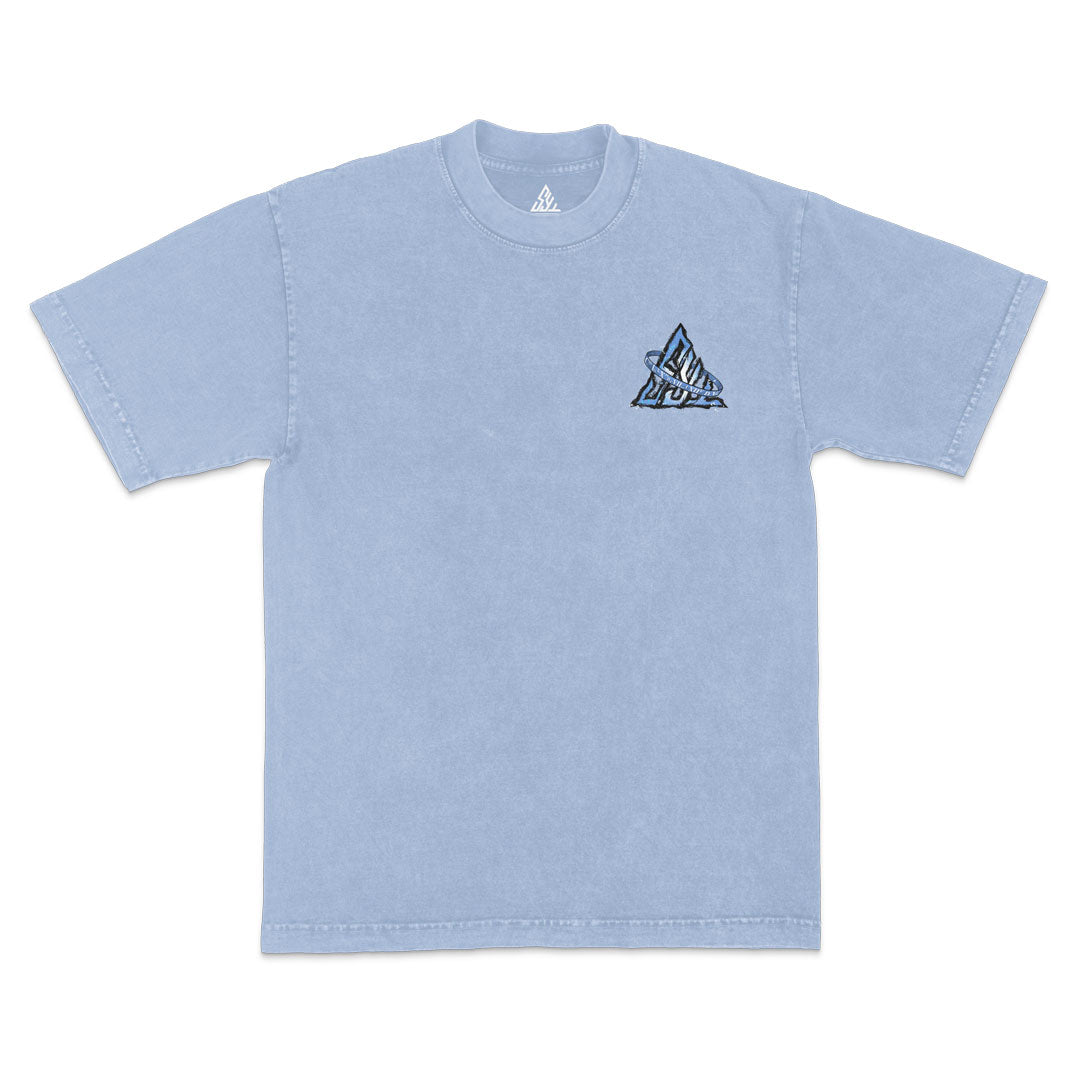 Time Magic Heavyweight Mineral Wash Tee - Arctic