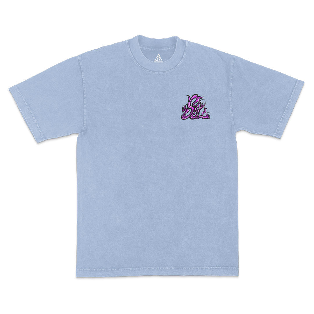 Unlimited Void Heavyweight Mineral Wash Tee - Arctic