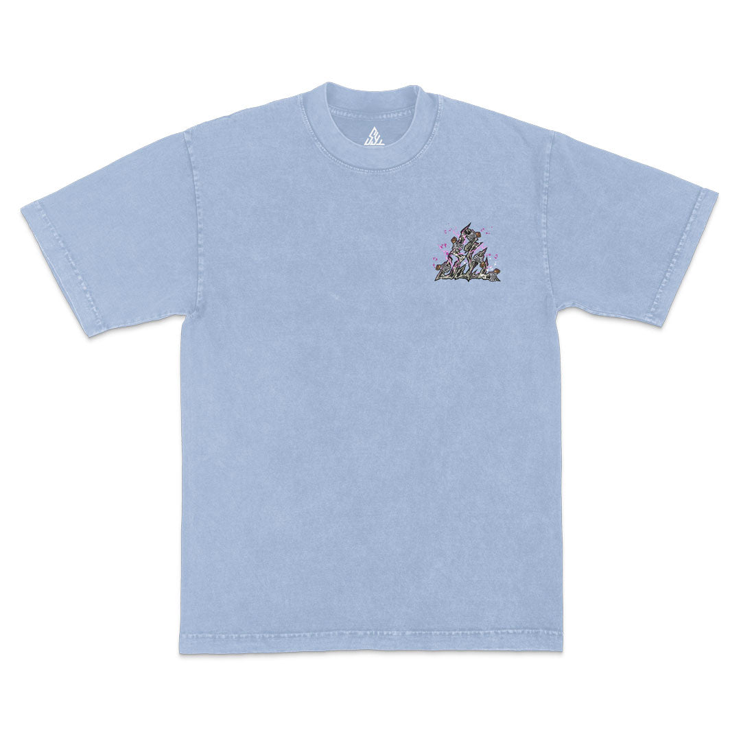 Decay Heavyweight Mineral Wash Tee - Arctic