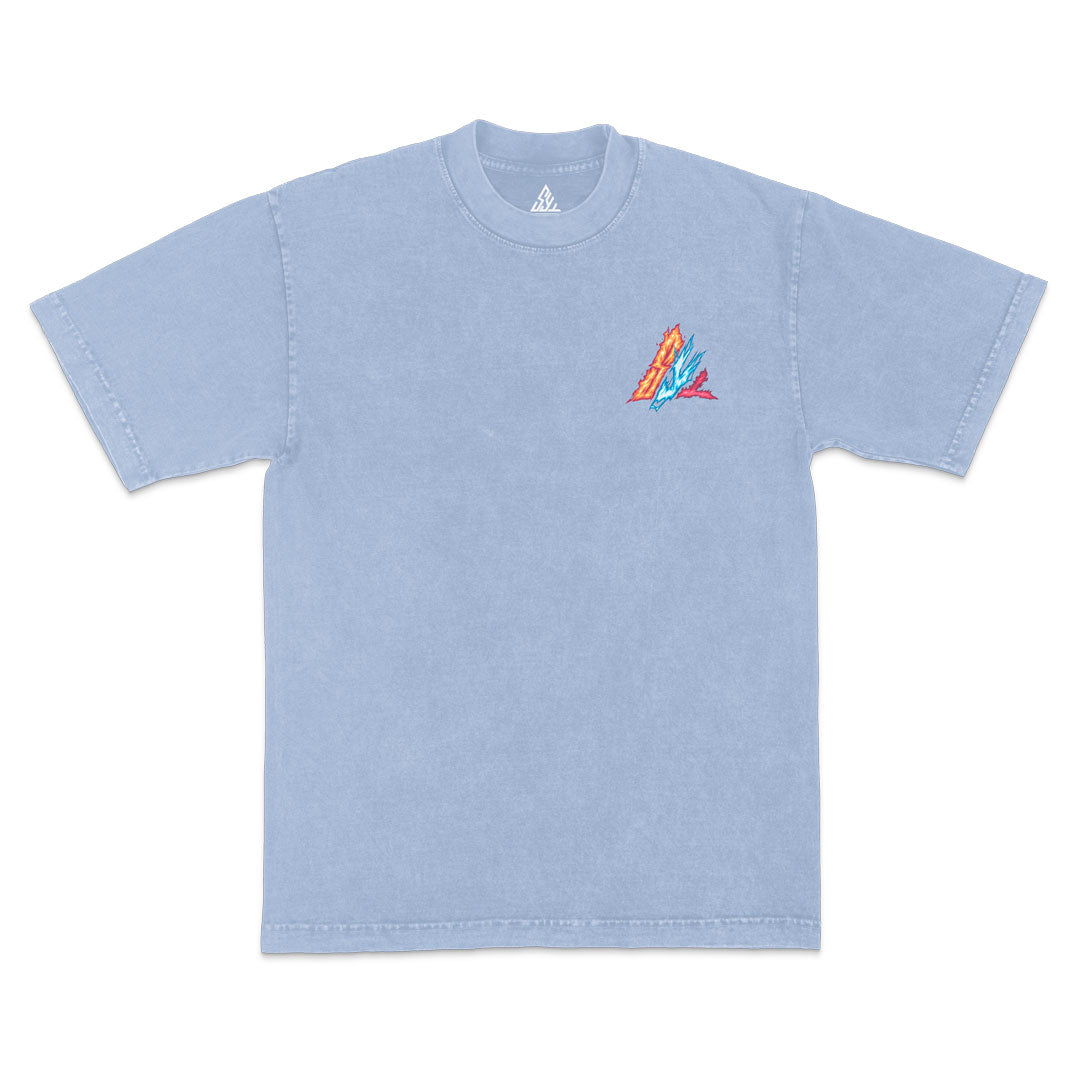 Puppeteer's Demise Heavyweight Mineral Wash Tee - Arctic