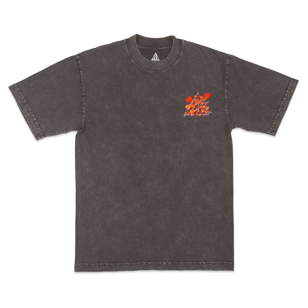 Ultimate Redemption Heavyweight Mineral Wash Tee - Cocoa