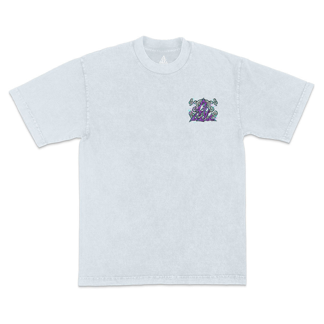 Gear 5 Heavyweight Mineral Wash Tee - Ice Grey