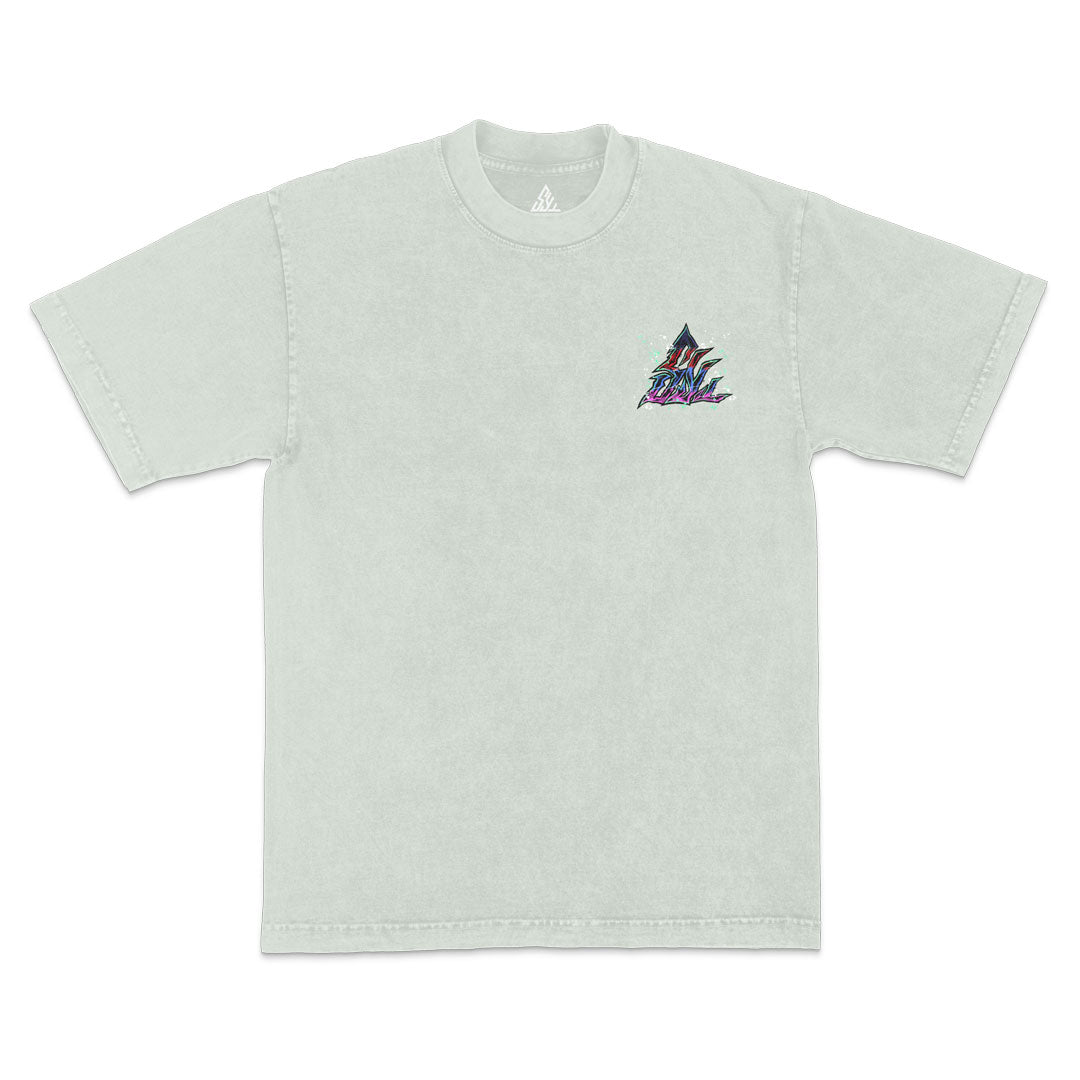 Emperors of The Sea Heavyweight Mineral Wash Tee - Limestone