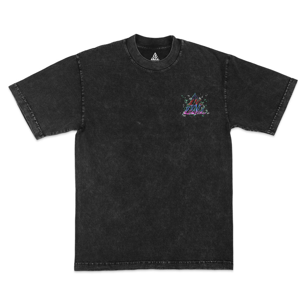 Emperors of The Sea Heavyweight Mineral Wash Tee - Black
