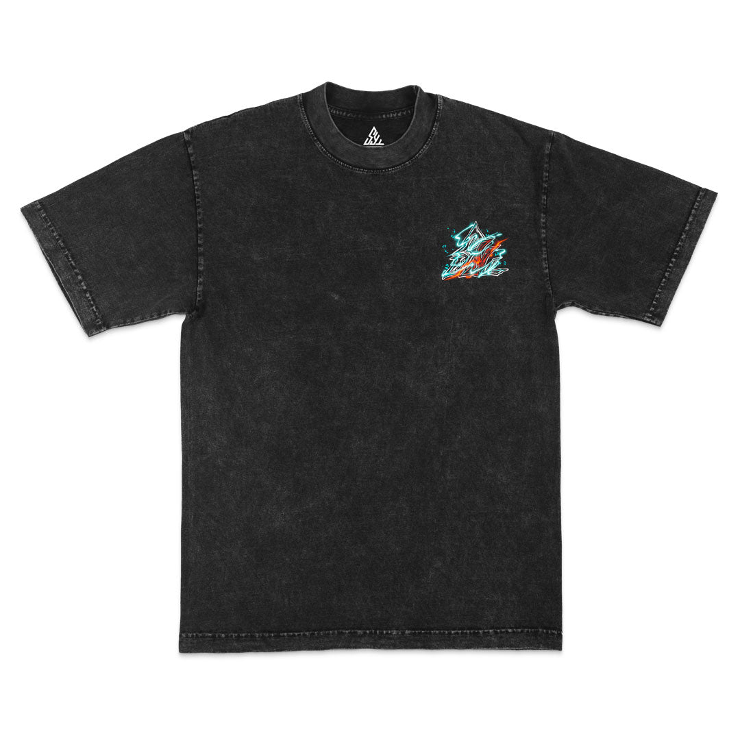 Storm's Chosen Heavyweight Mineral Wash Tee - Black