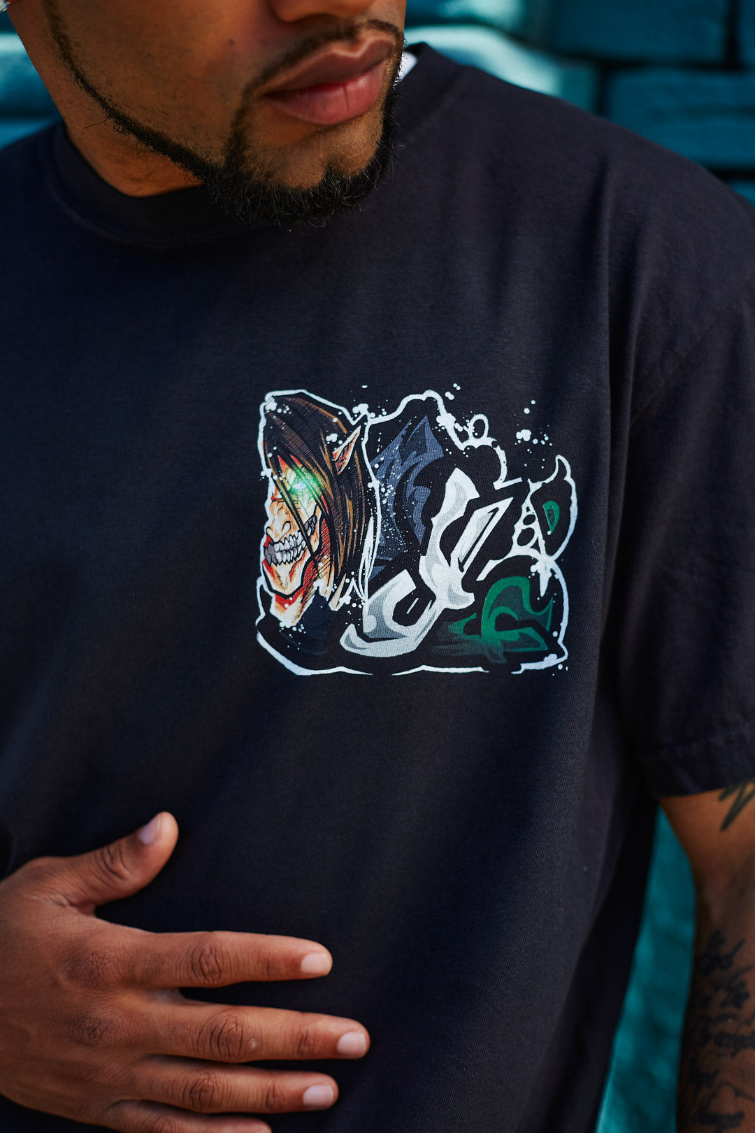 Wrathborne Heavyweight Tee - Black